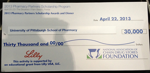 School of Pharmacy Receives NACDS Foundation Pharmacy Partners Scholarship Award