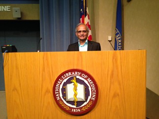 Raman Venkataramanan Presents at NIH Conference