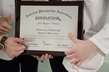 RxGeneration Award Goes to PittPharmacy