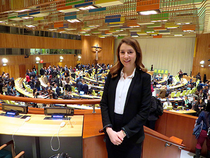IPSF Chairperson Chavara Attends UN Youth Forum