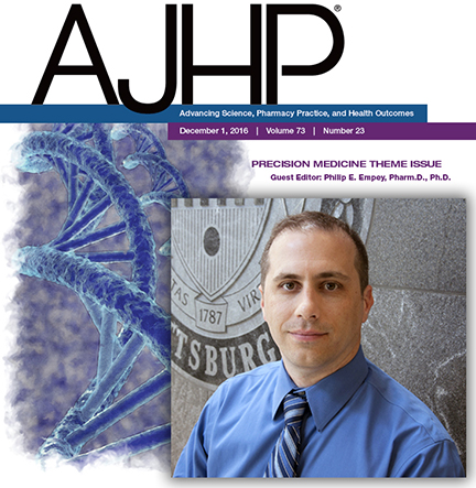 PittPharmacy's Philip Empey Selected as AJHP Editor